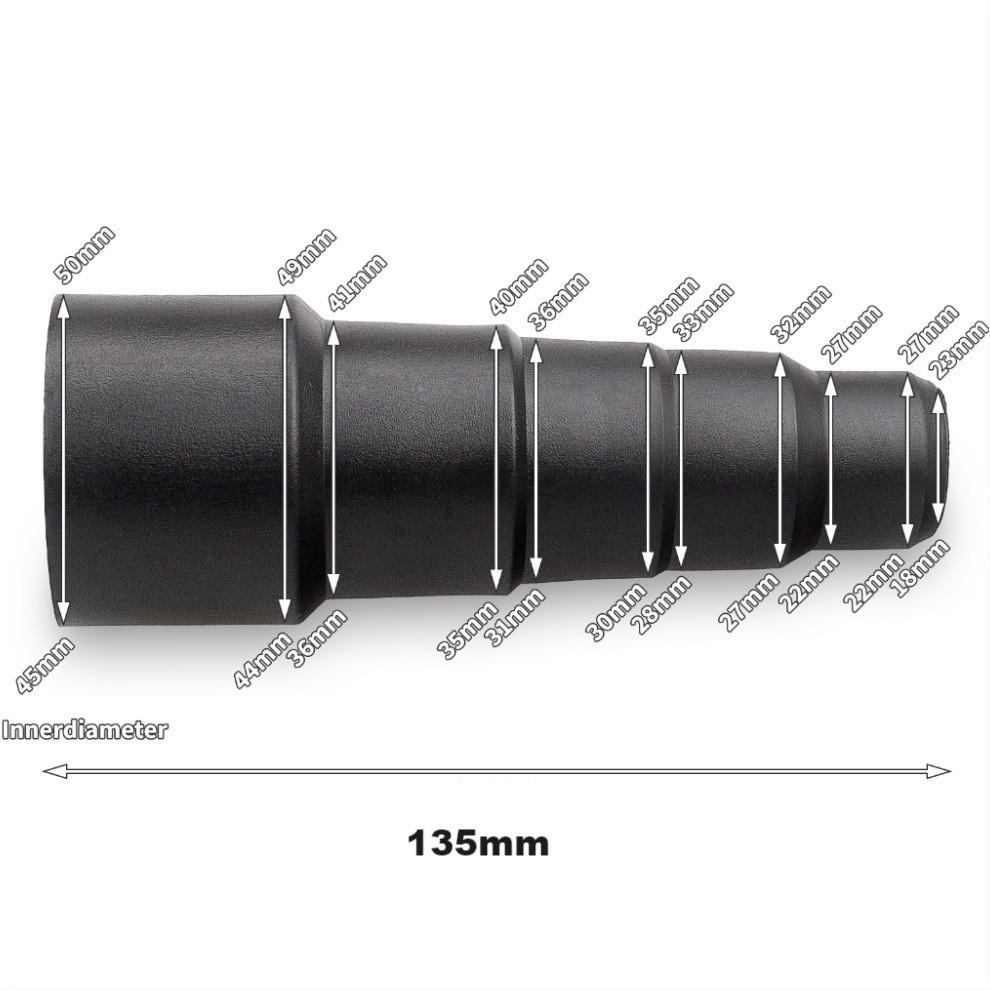 Universal Vacuum Cleaner Attachment Set with Adapter and Connector