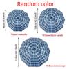 Extra Large Scottish Tartan Umbrella Lightweight Travel Umbrella Portable Plaid Umbrella  Home Use