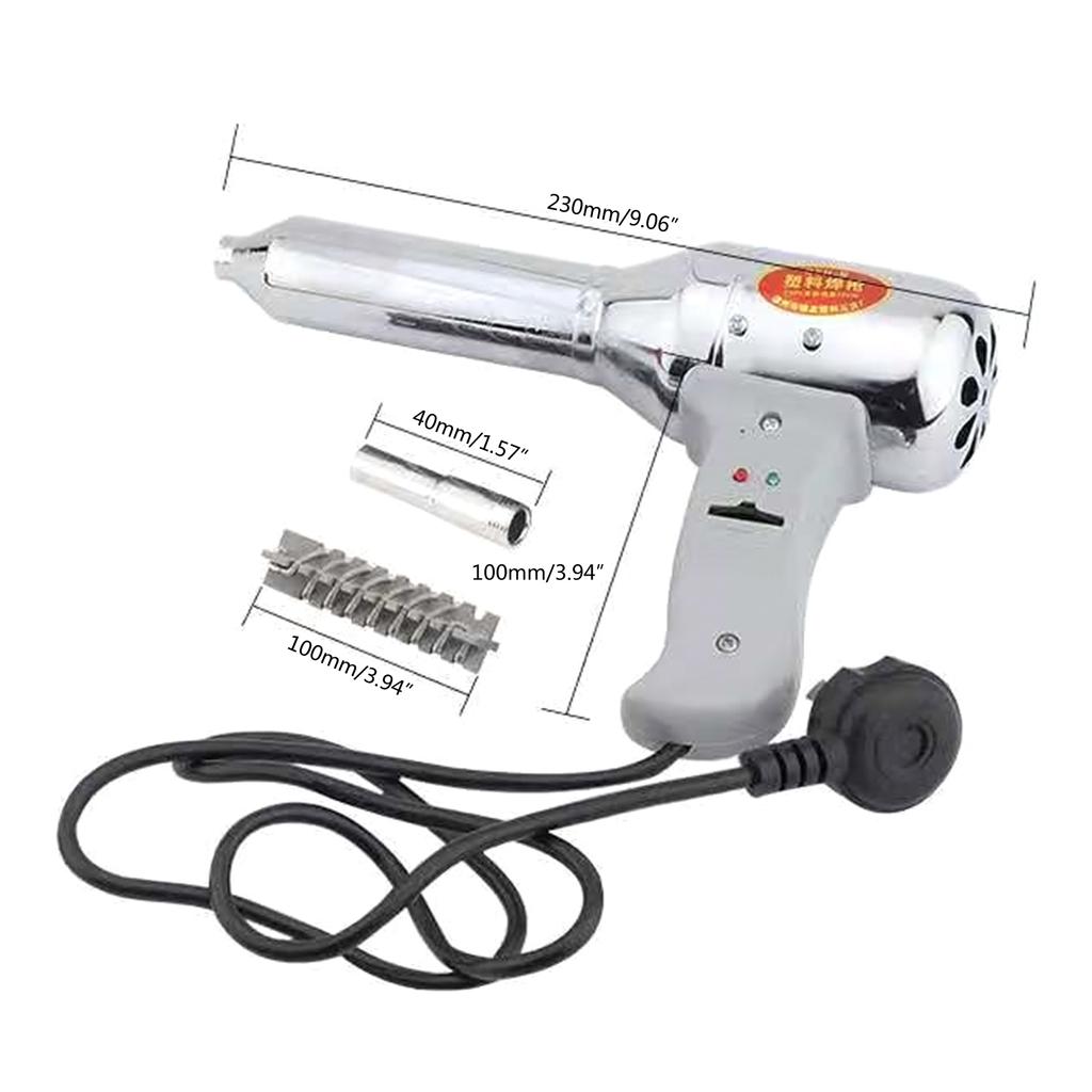 Professional 700W Hot Air Welding Guns Heavy Duty Plastic Welding Torch with Ergonomic Handle for Home Improvement