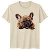 French Bulldog Puppy Sleep Animals Dogs Unisex Unisexs Graphic Tee
