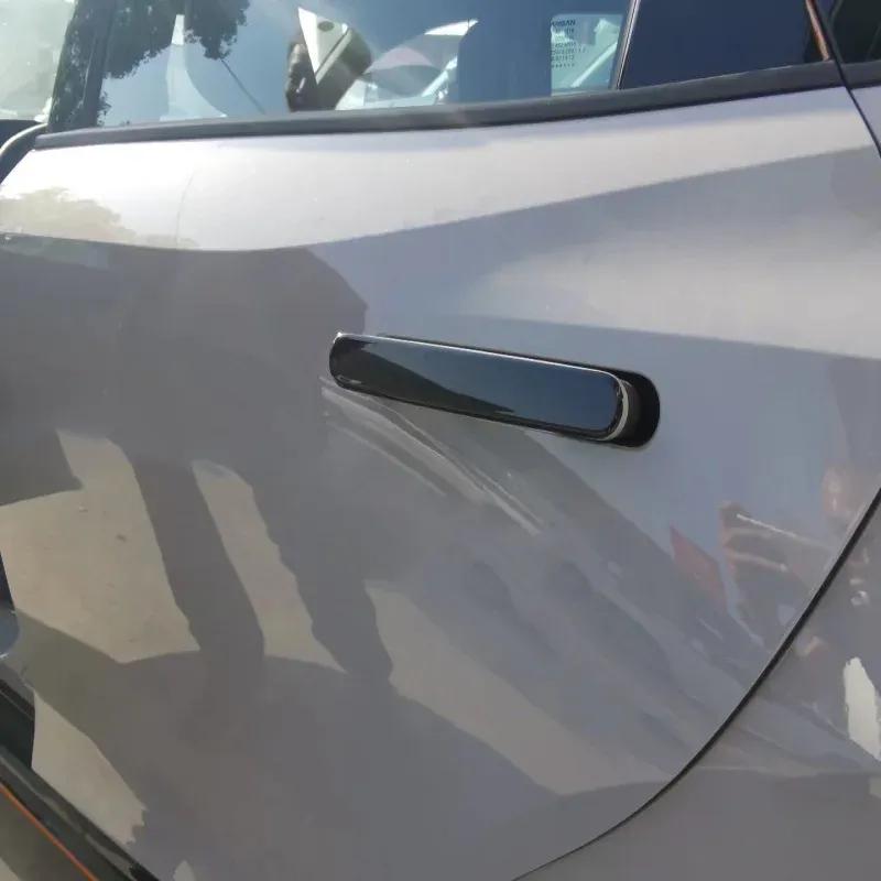 For Changan UNIV UNI-V -2024  ABS Black Door Handle Bowl Cover Cup Cavity Trim Ert Catch Molding Garnish Car Accessories