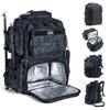 Goture Water-Resistant Fishing Backpack Lightweight Large Hiking Hunting Bag with Rod Holder Adjustable Tackle Storage Pack