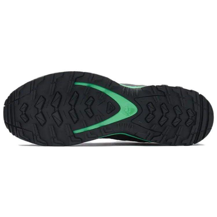 SALOMON XA Pro 3D Suede Comfortable Durable Low Top Outdoor Functional Shoes Unisex Shoes Black Green 474783