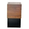 Simple Fashion Wooden Trash Can - Nordic Style Creative Poubelle, Suitable for Family Living Room Bedroom