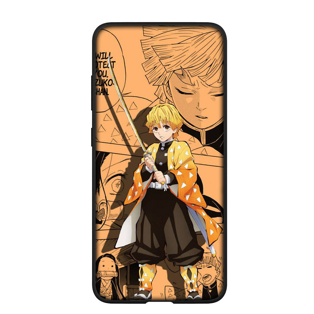 Case for iPhone 17 16 15 Xiaomi Poco F8 F7 X7 X6 M8 C85 C75 Redmi Note 14 13 12 11 Pro Max A3 A4 14C 13C 15C Agatsuma Zenitsu Demon Slayer Anime Cover