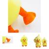 Cute Yellow Duck Plush Toy Adorable Stuffed Animal For Girls Duckling Doll Gift