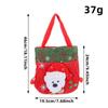 Santa Snowman Christmas Gift Bag Flannel Christmas Storage Bag Santa Gift Bag  Christmas Decoration