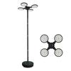 Flying Saucer Solar Light And Support Pole Complete Set Outdoor Waterproof Ufo Led Lamp With Mount Pole