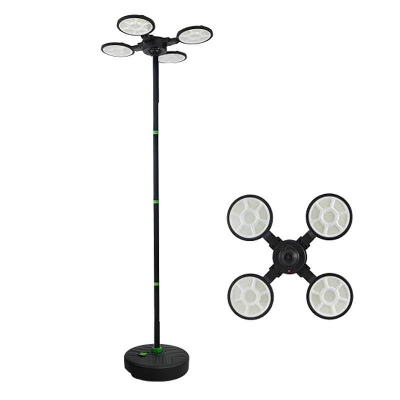 Flying Saucer Solar Light And Support Pole Complete Set Outdoor Waterproof Ufo Led Lamp With Mount Pole