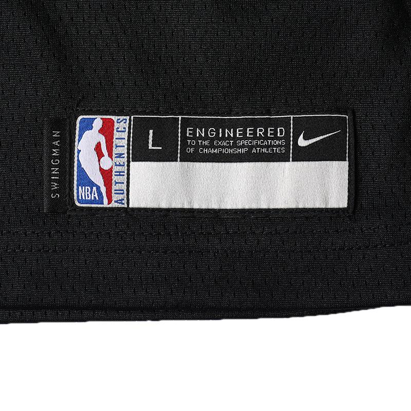 Nike Casual Sports Suit Brooklyn Nets Durant 7 Printed V-Neck Competition Training Outdoor Trendy Vest Kids tops Black 3Z2B7BZ2P-NYNKD