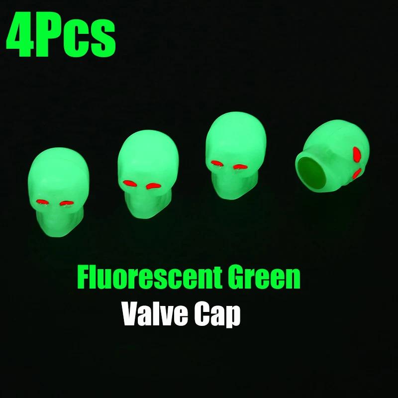 

Skull Valve Caps ABS Car Wheel Plugs For Alloy Wheels Tire Valve Cap Auto Valve Cover For Cars Motorcycles Bikes