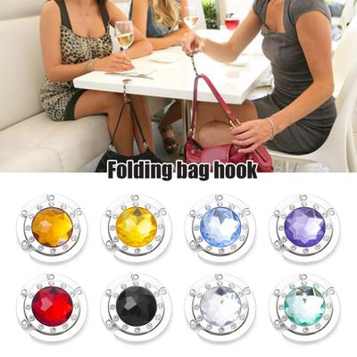 Faltbarer Taschenhaken mit Magnet, rutschfestem Design, vielseitige Kompatibilität, kompakter, tragbarer Handtaschen-Aufhängerhaken