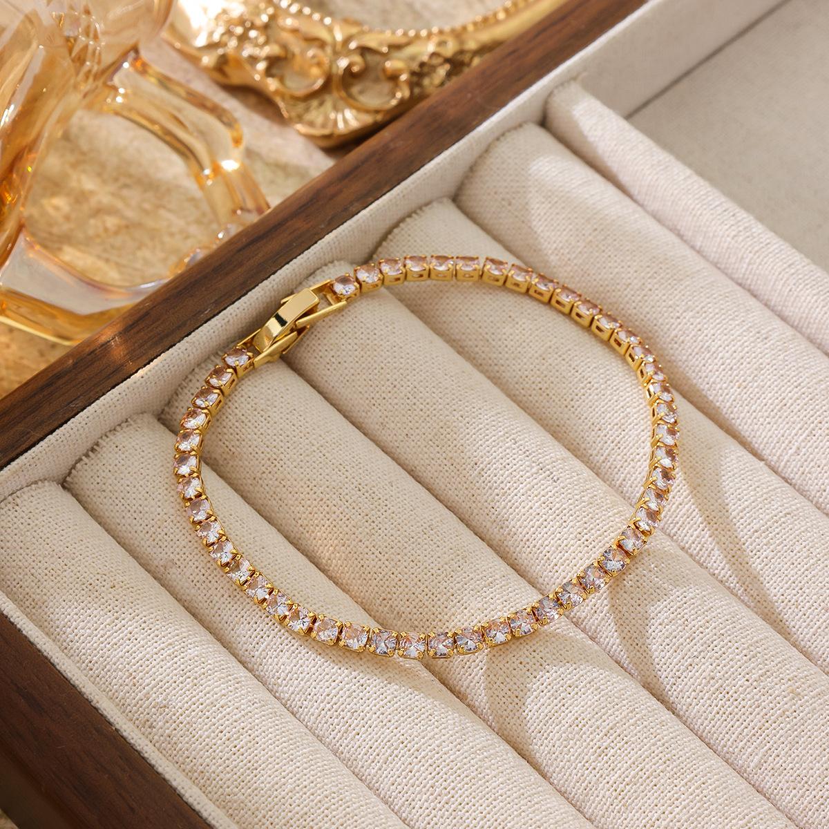 Cross Border High-end Original Light Luxury Designer Bracelets Sweet Versatile Accessories Niche Personalized Design Set