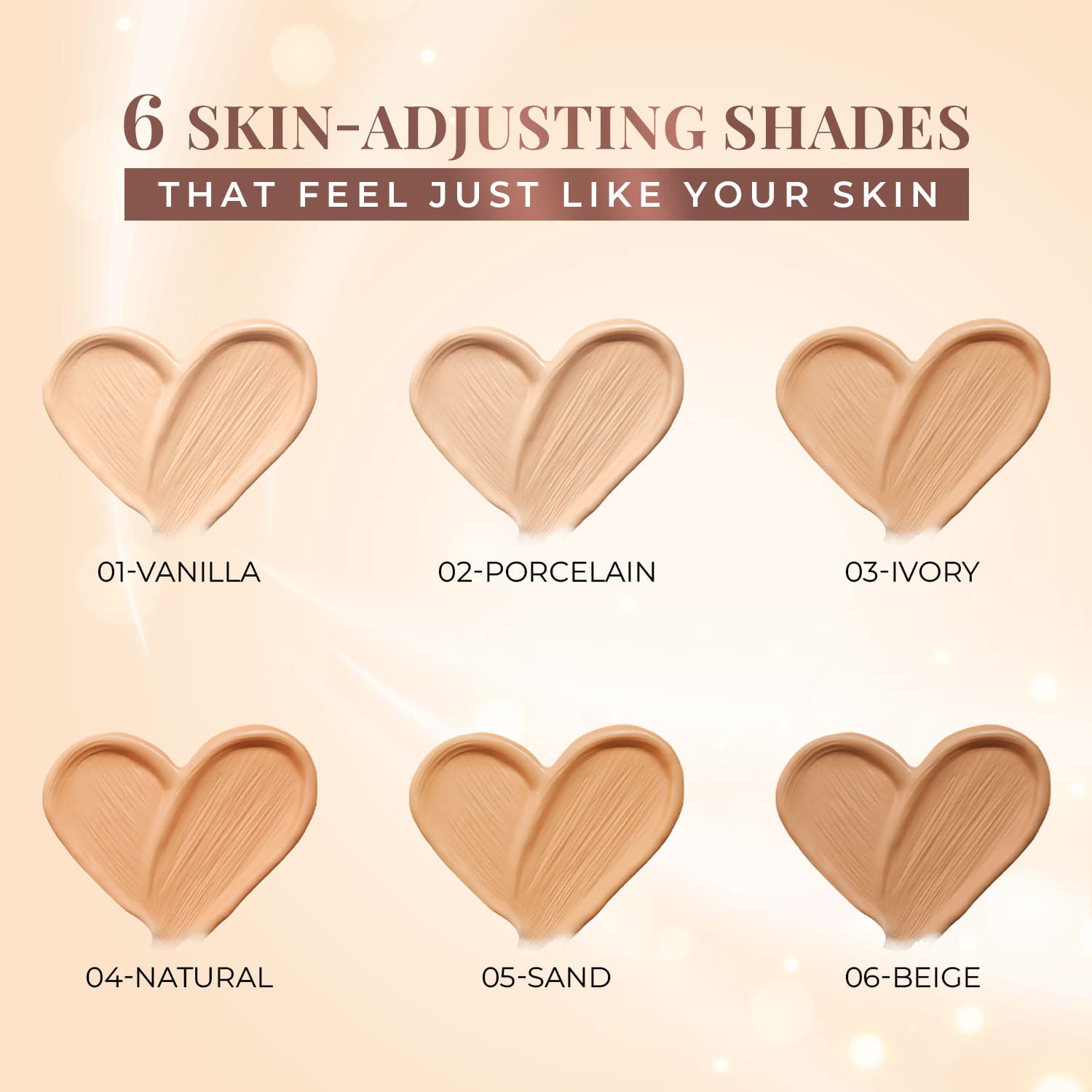 Тональная основа-сыворотка для макияжа лица с SPF30+ — фото 5