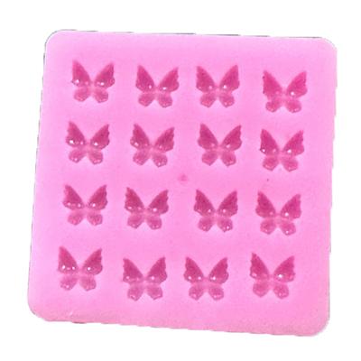 1Pc/Bag Butterfly Shape Epoxy Resin Molds Charm Pendant Silcone Moulds Ultra-Light Clay Handmade Butterfly Mold