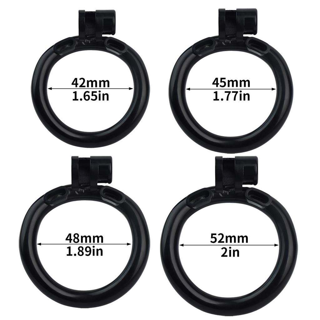 Male Chastity Lock Removable Metal Urinal Resin CB Chastity Lock Sex Toy Gay Cuckold BDSM Cock Ring