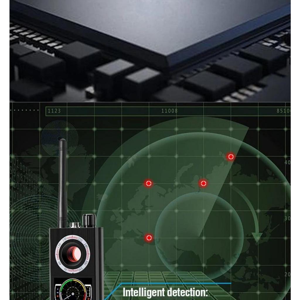 Profesjonalny detektor kamery antyszpiegowskiej K68 Bug Scanner Security Protection RF Signal Cam Ukryte gadżety Car GPS Tracker Finder