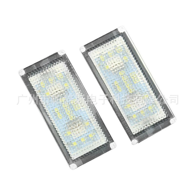 LED License Plate Light Compatible with BMW 7 Series E66 4D High Quality Car Accessories tallation Kit Easy DIY Fit