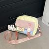Internet celebrity fashion small bag 2025 new trendy Japanese small fresh student messenger bag cute boy and girl small bag