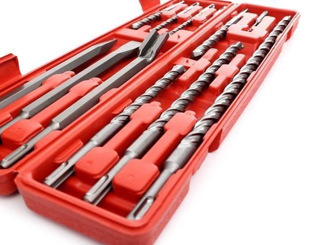 Zestaw 9 Wierteł S4 + 3 Dłuta SDS+ KD10206