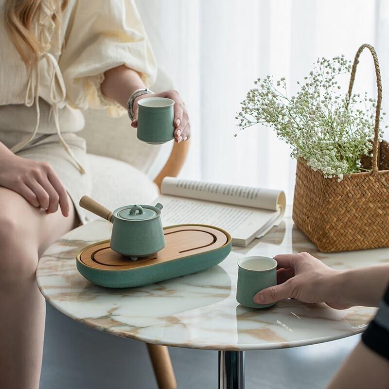 Edenus Dragon Walks the World Ceramic Kung Fu Tea Set