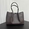 Spring and summer new woven portable shoulder portable tote bag large bag travel bag women's bag