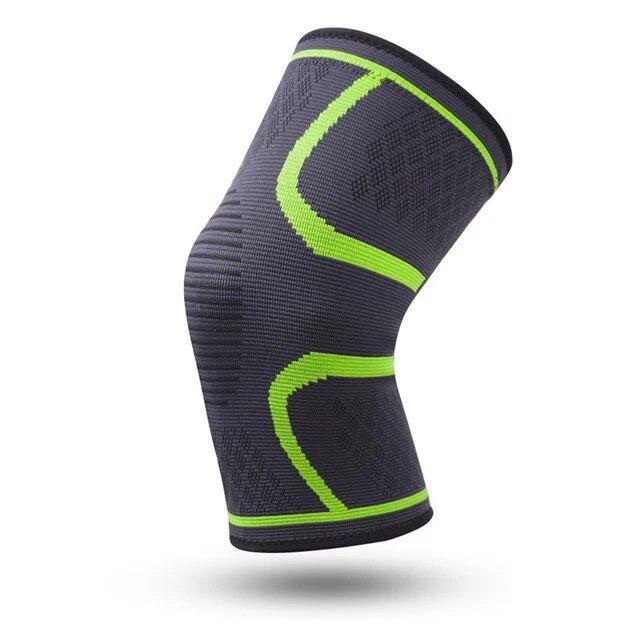 1 Piece Elastic Knee Pads For Basketball Volleyball Sports Running Cycling With Nylon Compression Straps