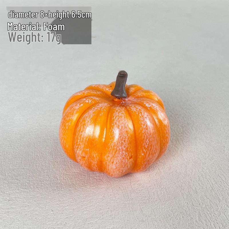 Pumpkin Harvest Festival Props: Farmhouse Halloween Decoration for Mall Displays and Room Ornaments