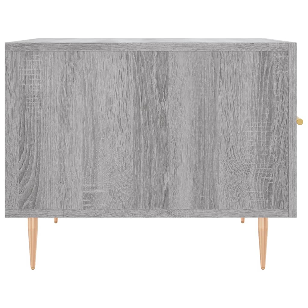  Coffee Table, Grey Sonoma Oak, 50x50x40 Cm