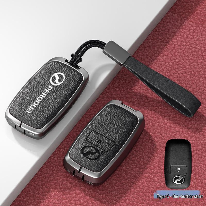 Universal Car Key Case: Fits PERODUA & Toyota Remotes, Key Shell Protection for Men & Women