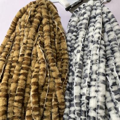 10 Meter Fluffy Lace Trim Faux Rabbit Fur Artificial Plush Fur Ribbon Stripe Tapes DIY Sewing Costume  Cheongsam Hanfu Cuff