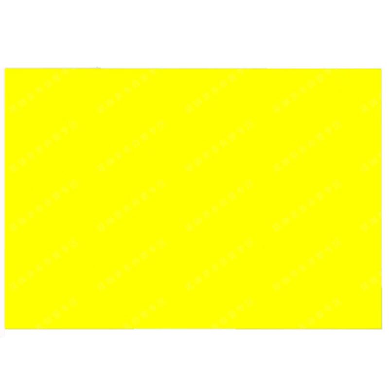 Blank Solid Yellow Flag