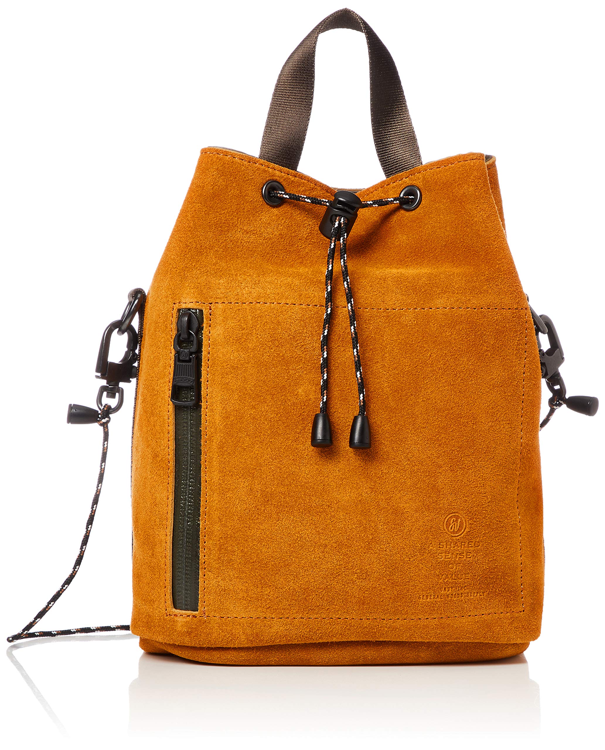 

ASSOB Suede Drawstring Water Orange Bag, Proof, помаранчевий