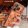 Personalized Name Personalized Plating Transparent TPU Phone Case for iPhone 17 16 15 14 13 Pro Max Plus Air DIY Gift