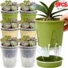 Self Watering Planter Plastic Pot Tray Automatic Watering System Plants Plant Pots Herbs Outdoors Succulents Gardening Supply