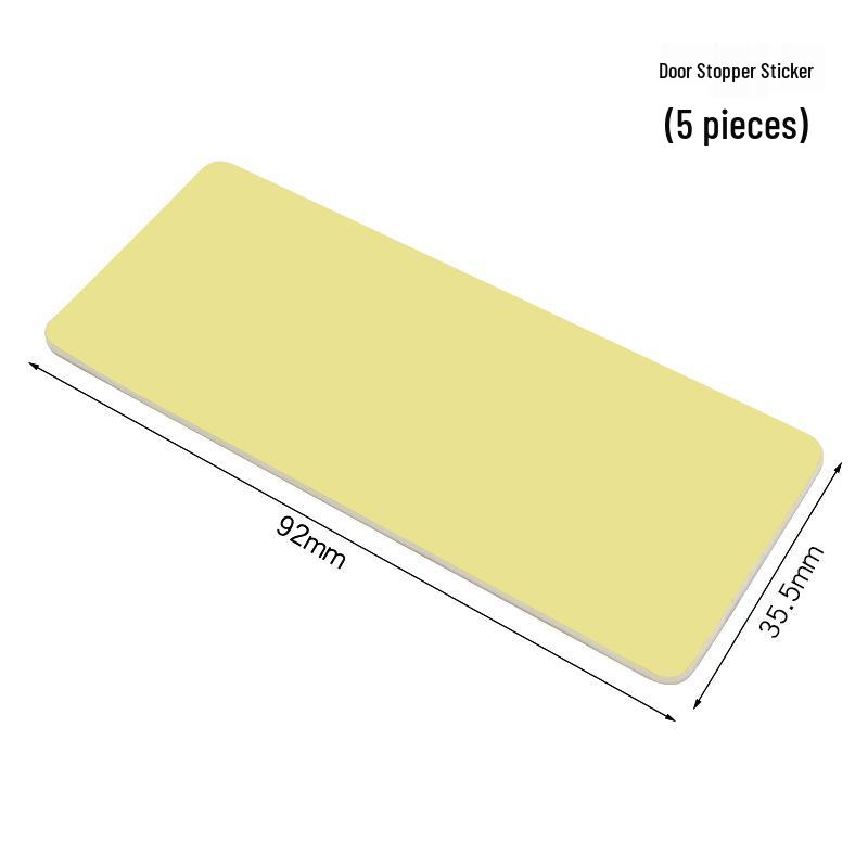 Windproof Anti-Collision Door Stopper and Holder - No-Drill, Safety Anti-Theft Design Beige