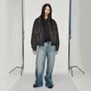 Womens Vintage Faux Suede Pilot Jacket Stand Collar Pocket Thick Short Coat Streetwear
