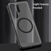 Translucent Shockproof Phone Case For Samsung Galaxy S26 Ultra Edge S25 FE Magnetic Wireless Charging TPU Plastic Back Cover