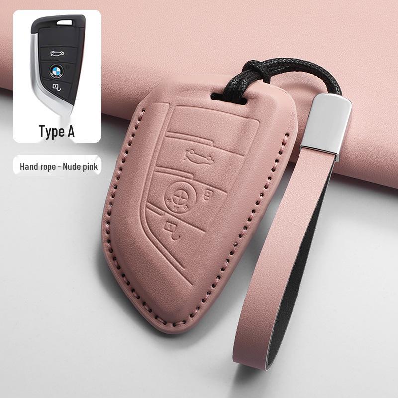 BMW Key Cover for Series 1, 3, 5, 7, X1-X5, iX3, I3, 320, and 530 Models.