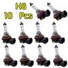 10Pcs H1 H4 H7 H11 9005 HB3 9006 HB4 Car Halogen Bulbs 12V55W Headlight Lamp H3 H8 Fog Lamps 9012 Clear Car Bulb Wholesale Bulbs 7