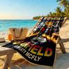 Garfield Odie S Fun Day Beach Towel Soft Durable Quick-Dry Comfortable Lightweight