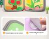 Tear-Resistant Baby Cloth Book: Chewable & Durable for Infants 0-3 Years, Early Learning Quiet Book.