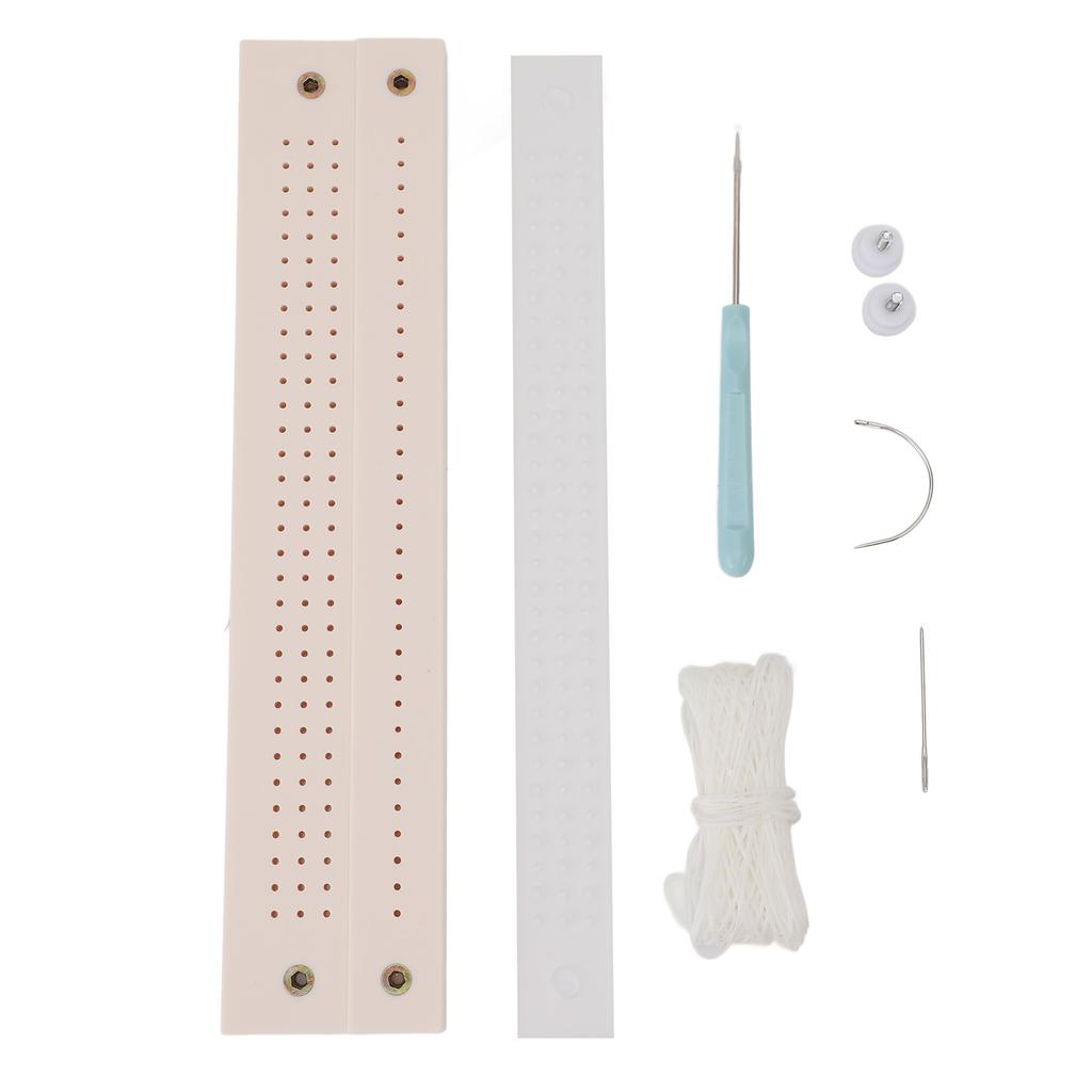 Manual Book Binding Punch Kit Plastic Bookbinding Hole Guide Template for Wood Crafts Journals Scrapbooking