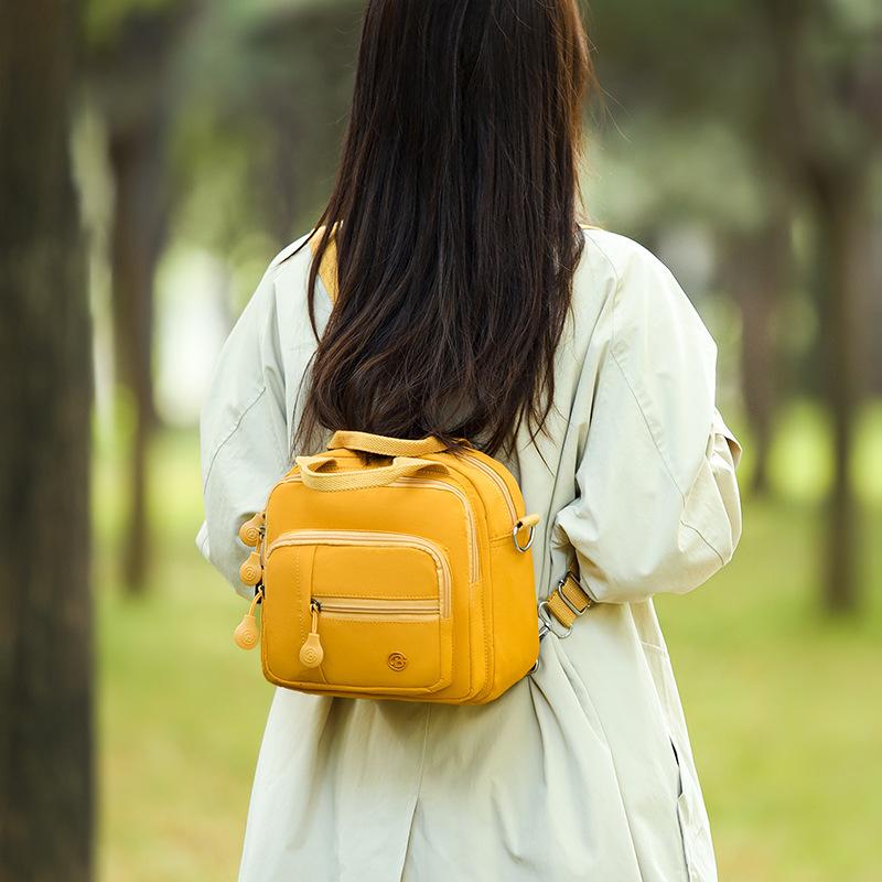 Single-shoulder Bag - Women's Shoulder Bag Small Square Bag Multi-functional and Versatile Small Backpack