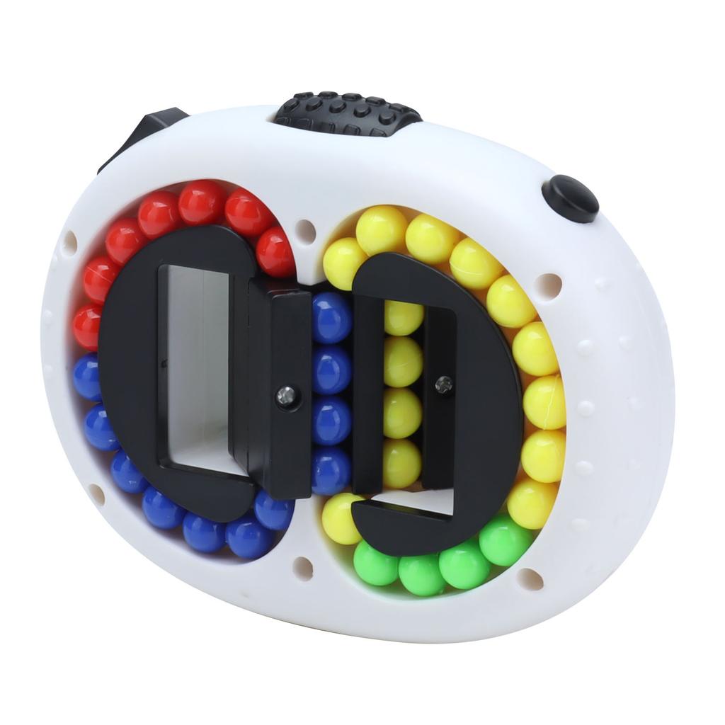 Rotating Bean Toys Anxiety Relief Decompression Double Sides Bean Puzzle Fingertip Toys for Adults