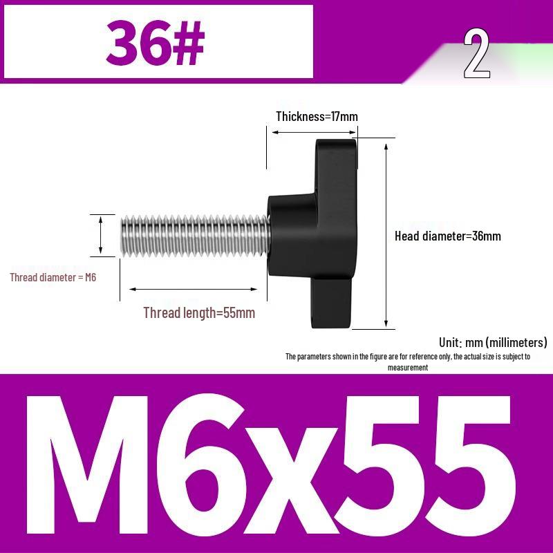 Stainless Steel Z-Type T-Handle Slotted Screw with Plastic Head (M4/M5/M6/M8)