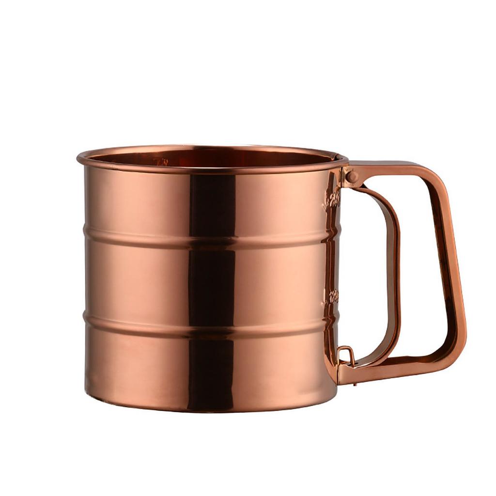 Stainless Steel Mechanical Mesh Sieve Flour Filter Icing Shaker Baking Sugar