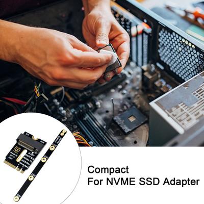M.2 A&E To NVME SSD Expansion Card Supports 2230/2242/2260/2280 Computer Motherboard M2 Key A-E To NVME SSD PCIe 4.0 Extension Adapter PCB Board