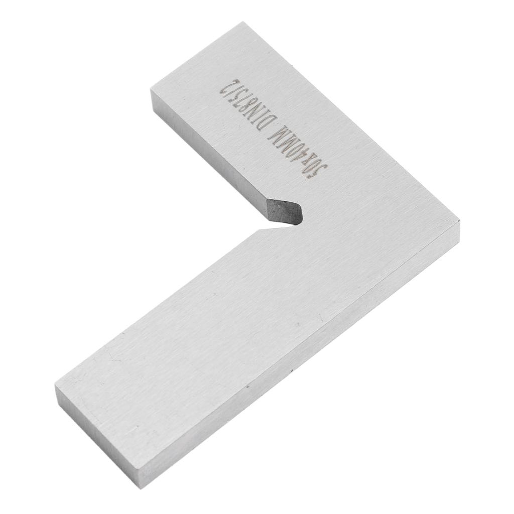 Machinist Square 90 Degree 50x40mm Right Angle Machinist Square Ruler Engineer Tool for Woodworking