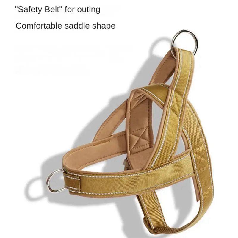 M-Modern-Nylon Strapazierfähiges Hundegeschirr Ohne Zug Haustiergeschirr Mit Griff Reflektierendes Trainingsgeschirr Für Kleine Mittelgroße Große Hunde